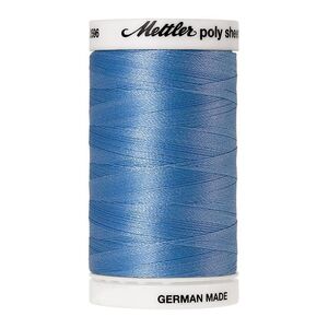 Mettler Poly Sheen #3820 CELESTIAL BLUE 800m Trilobal Polyester Thread