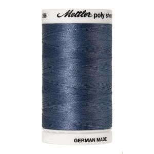 Mettler Poly Sheen #3953 OCEAN BLUE 800m Trilobal Polyester Thread