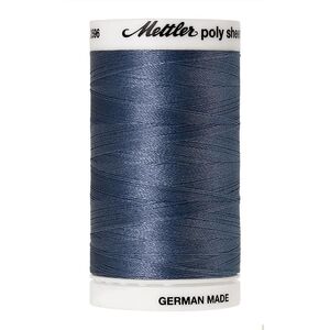 Mettler Poly Sheen #3953 OCEAN BLUE 800m Trilobal Polyester Thread