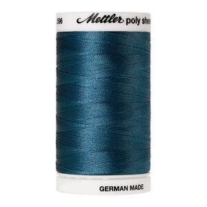 Mettler Poly Sheen #4032 TEAL 800m Trilobal Polyester Thread