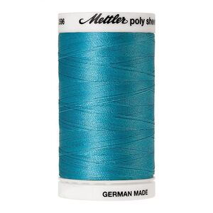 Mettler Poly Sheen #4111 TURQUOISE 800m Trilobal Polyester Thread