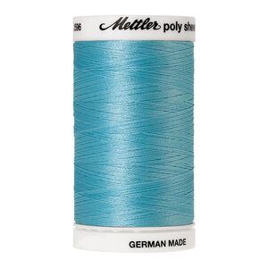 Mettler Poly Sheen #4230 AQUA 800m Trilobal Polyester Thread