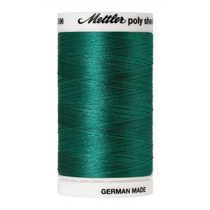 Mettler Poly Sheen #5101 DARK JADE 800m Trilobal Polyester Thread