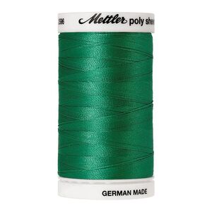Mettler Poly Sheen #5210 TRELLIS GREEN 800m Trilobal Polyester Thread