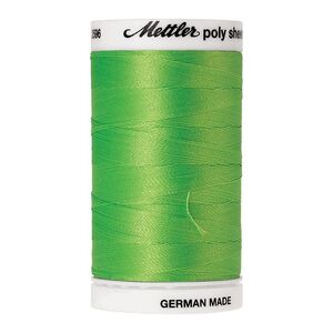 Mettler Poly Sheen #5500 LIMEDROP 800m Trilobal Polyester Thread