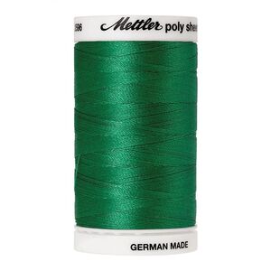 Mettler Poly Sheen #5515 KELLY GREEN 800m Trilobal Polyester Thread