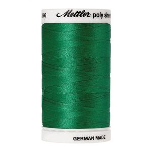 Mettler Poly Sheen #5515 KELLY GREEN 800m Trilobal Polyester Thread