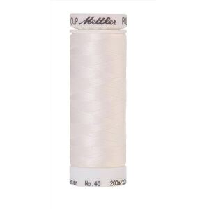 Mettler Poly Sheen #0015 WHITE 200m Trilobal Polyester Thread