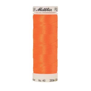 Mettler Poly Sheen #1106 ORANGE 200m Trilobal Polyester Thread