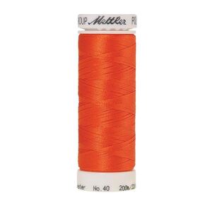 Mettler Poly Sheen #1300 TANGERINE 200m Trilobal Polyester Thread