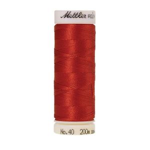 Mettler Poly Sheen #1335 DARK RUST 200m Trilobal Polyester Thread