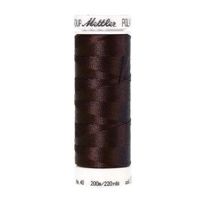 Mettler Poly Sheen #1876 CHOCOLATE 200m Trilobal Polyester Thread