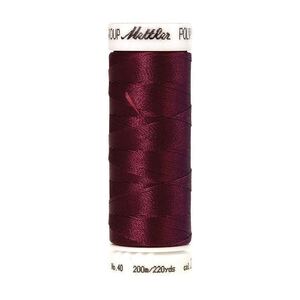 Mettler Poly Sheen #2222 BURGUNDY 200m Trilobal Polyester Thread