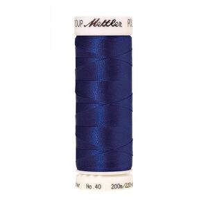 Mettler Poly Sheen #3544 SAPPHIRE BLUE 200m Trilobal Polyester Thread
