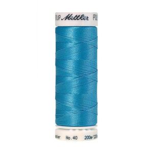 Mettler Poly Sheen #3910 CRYSTAL BLUE 200m Trilobal Polyester Thread