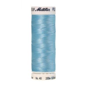 Mettler Poly Sheen #3962 RIVER MIST BLUE 200m Trilobal Polyester Thread