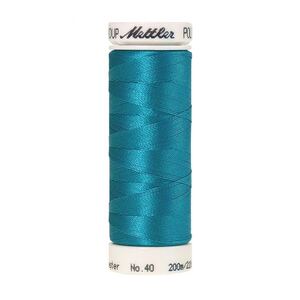 Mettler Poly Sheen #4010 CARIBBEAN BLUE 200m Trilobal Polyester Thread