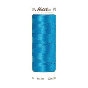 Mettler Poly Sheen #4101 WAVE BLUE 200m Trilobal Polyester Thread