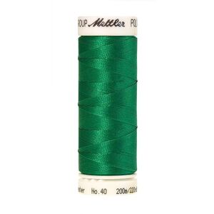 Mettler Poly Sheen #5515 KELLY GREEN 200m Trilobal Polyester Thread
