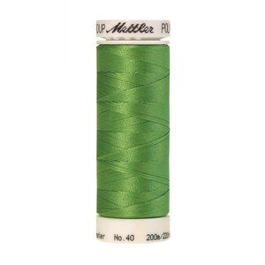 Mettler Poly Sheen #5610 BRIGHT MINT 200m Trilobal Polyester Thread