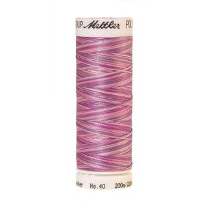 Poly Sheen Multi 40, #9912 PLUM POURRI Trilobal Polyester Thread 200m