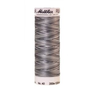 Poly Sheen Multi 40, #9920 OVERCAST GREYS Trilobal Polyester Thread 200m