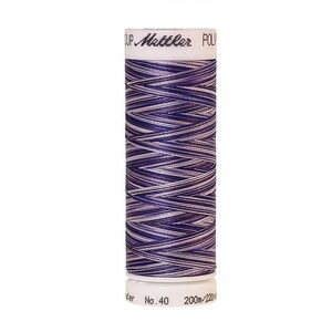 Poly Sheen Multi 40, #9921 VIOLET HUES Trilobal Polyester Thread 200m