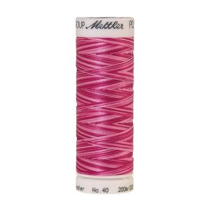 Poly Sheen Multi 40, #9923 LIPSTICK PINKS Trilobal Polyester Thread 200m