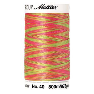 Poly Sheen Multi 40, #9914 SPORTY NEONS 800m Trilobal Polyester Thread by Mettler