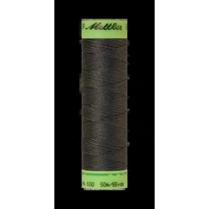 Mettler Amanda Silk #0416 DARK CHARCOAL Sewing Thread 50m