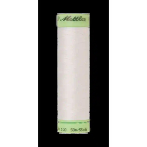 Mettler Amanda Silk #2000 WHITE Sewing Thread 50m