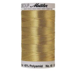 Mettler Metallic 40, #2108 INCA GOLD Embroidery Thread 600m