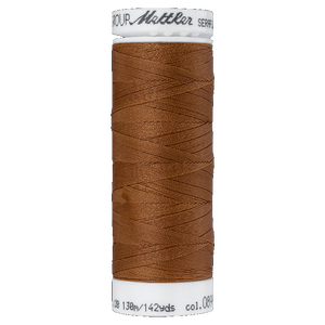 Mettler Seraflex 120, #0899 BRONZE 130m Elastic Sewing Thread