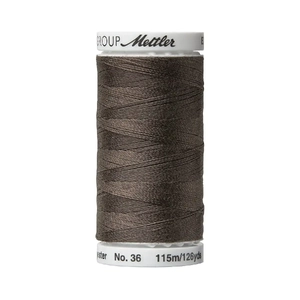 Mettler Extra Strong #1002 VERY DARK BROWN, 115m Polyester Thread