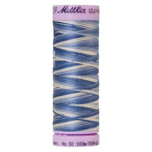 Mettler Silk-Finish Cotton Multi 50, #9811 CLEAR SKY 100m Cotton Thread
