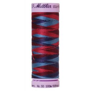 Mettler Silk-Finish Cotton Multi 50, #9816 BERRY RICH 100m Cotton Thread