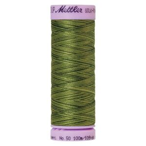 Mettler Silk-Finish Cotton Multi 50, #9818 FERNS 100m Cotton Thread