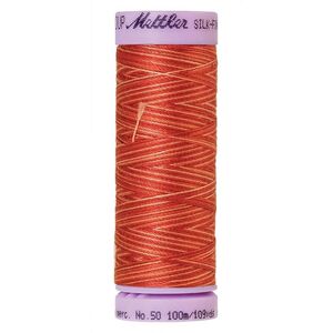 Mettler Silk-Finish Cotton Multi 50, #9832 TERRA TONES 100m Cotton Thread