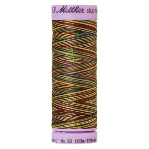 Mettler Silk-Finish Cotton Multi 50, #9840 ROYALTY 100m Cotton Thread