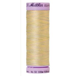 Mettler Silk-Finish Cotton Multi 50, #9844 PALEST PASTELS 100m Cotton Thread