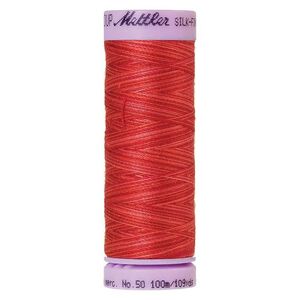 Mettler Silk-Finish Cotton Multi 50, #9848 STRAWBERRY 100m Cotton Thread
