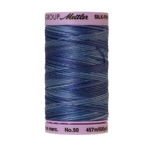 Mettler Silk-Finish Cotton Multi 50, #9812 EVENING BLUE 457m Cotton Thread