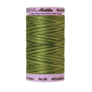 Mettler Silk-Finish Cotton Multi 50, #9818 FERNS 457m Cotton Thread