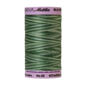 Mettler Silk-Finish Cotton Multi 50, #9819 SPRUCE PINES 457m Cotton Thread