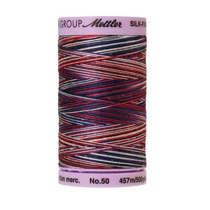 Mettler Silk-Finish Cotton Multi 50, #9823 PATRIOTIC 457m Cotton Thread