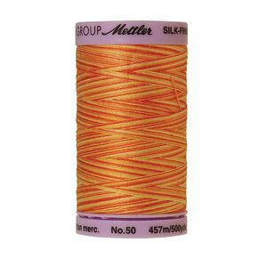 Mettler Silk-Finish Cotton Multi 50, #9831 ORANGE ANA 457m Cotton Thread