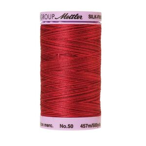 Mettler Silk-Finish Cotton Multi 50, #9845 MIDNIGHT GARNET 457m Cotton Thread