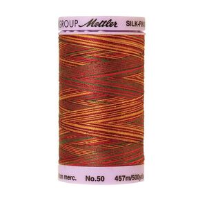 Mettler Silk-Finish Cotton Multi 50, #9851 POPPY GARDEN 457m Cotton Thread