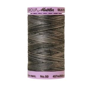 Mettler Silk-Finish Cotton Multi 50, #9861 CHARCOAL 457m Cotton Thread