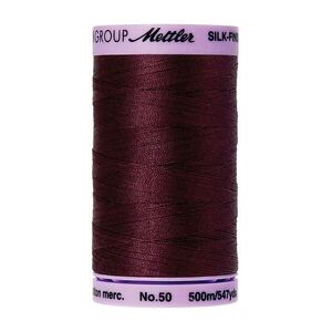 Mettler Silk-finish Cotton 50, #0111 BEET RED 500m Thread (Old #0771)